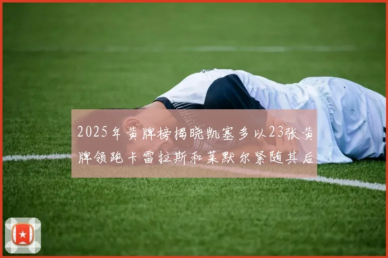 2025年黄牌榜揭晓凯塞多以23张黄牌领跑卡雷拉斯和莱默尔紧随其后